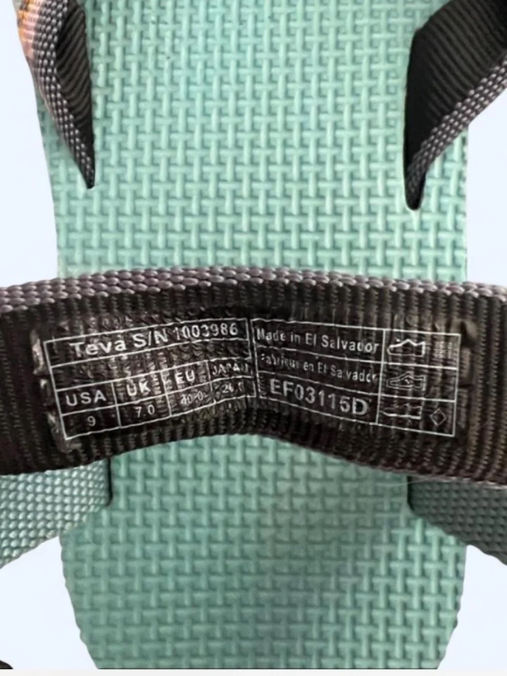 Teva Women’s Flip Flops with Velcro ankle closure